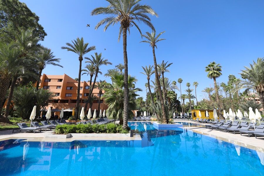 Kenzi Farah Hotel Marrakesh Bagian luar foto